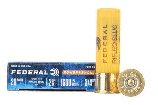 Federal Power Shok 20 Gauge slugs